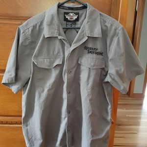 Genuine Harley Davidson short sleeve button down